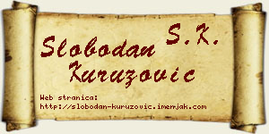 Slobodan Kuruzović vizit kartica